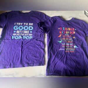 🌟 kids Fun Pop-Pop Design shirts